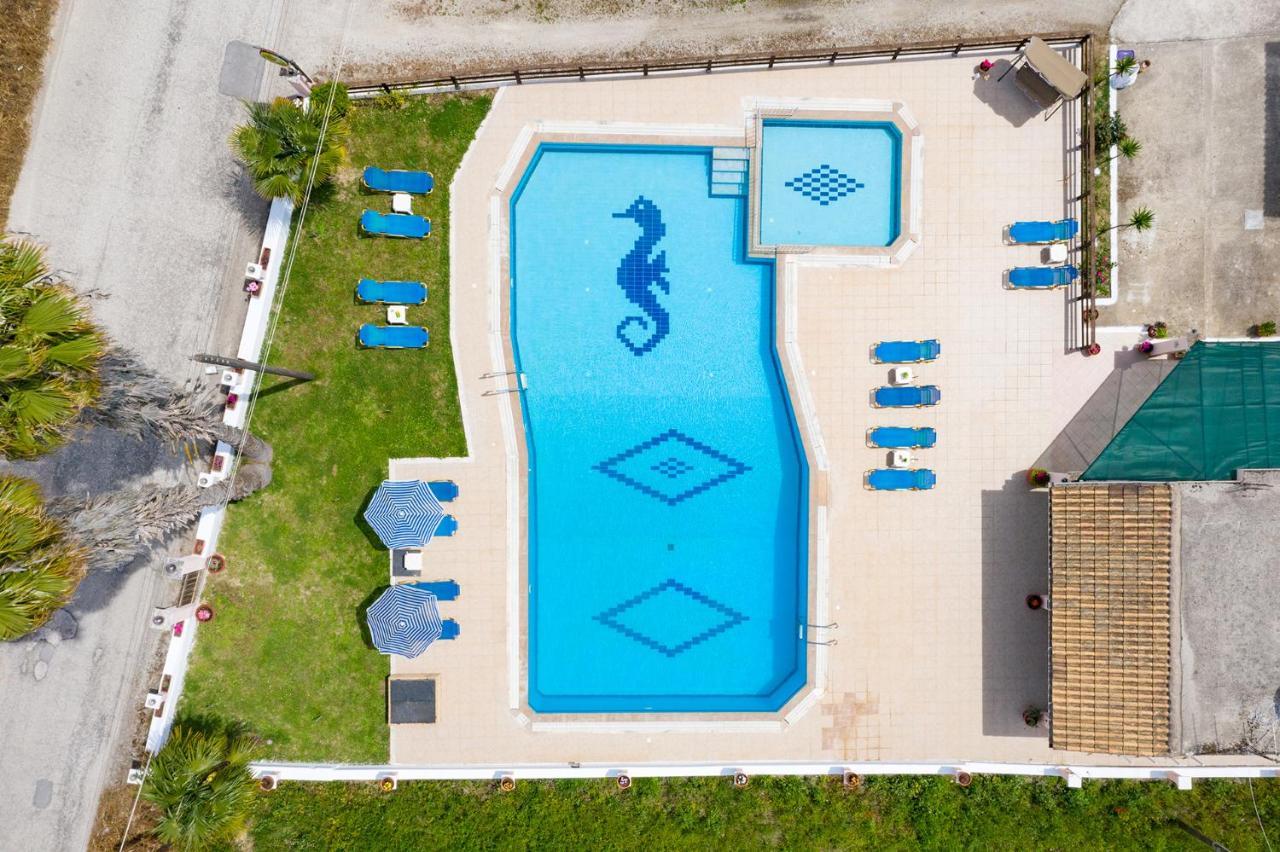 Nikos Pool Apartments - Ground Floor Sidárion 외부 사진